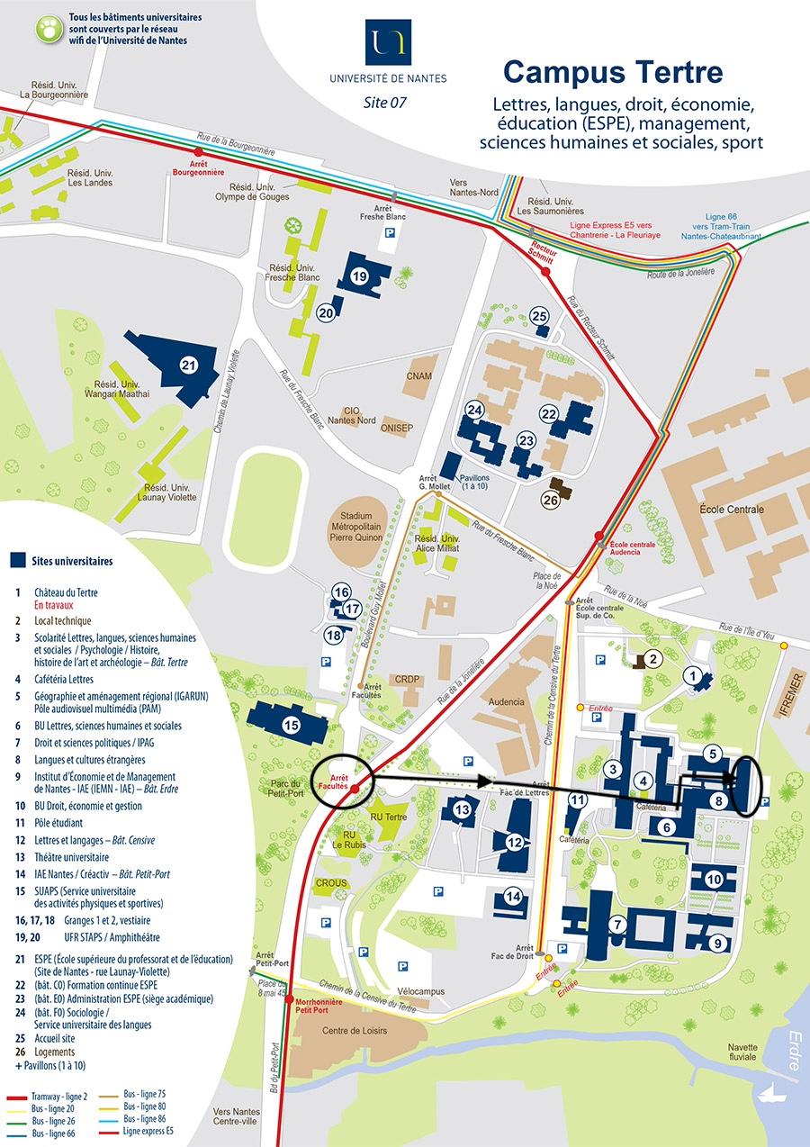 Plan Campus Tertre